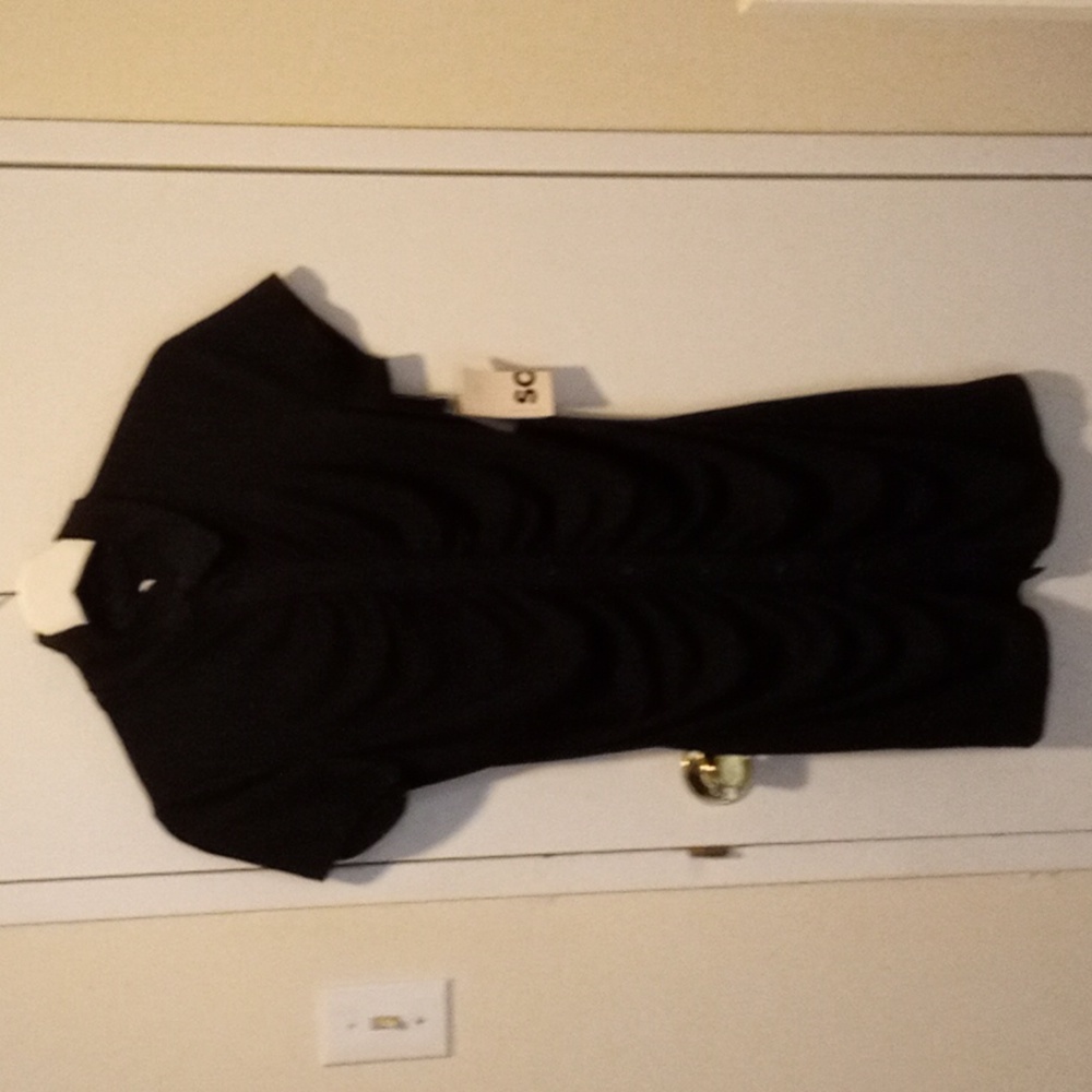 SO Goods For Life Short Sleeve Shirred Dress Size M